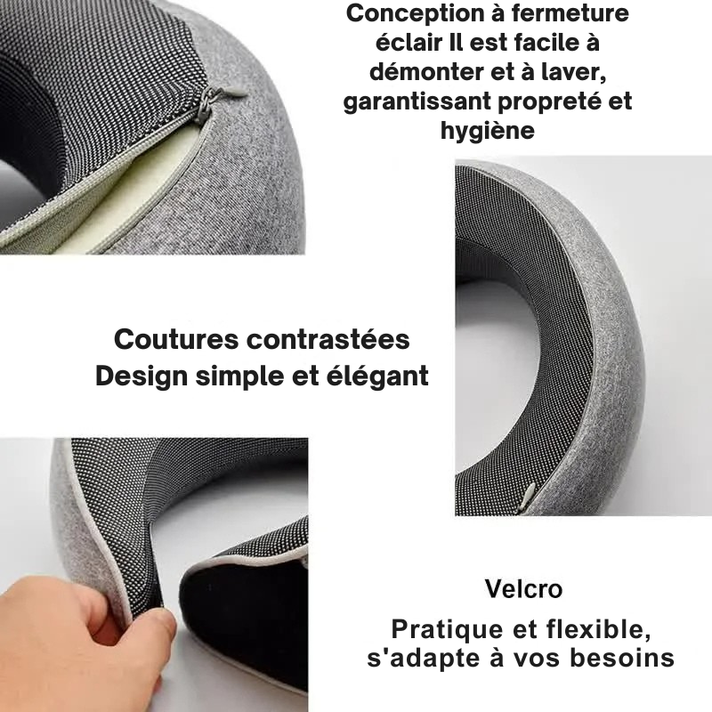 Oreiller cervical en mousse à mémoire de forme