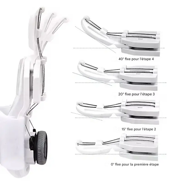 Correcteur d'oignon rotatif confortable