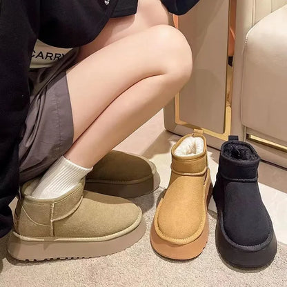 Bottes Chaudes Imperméables Femme