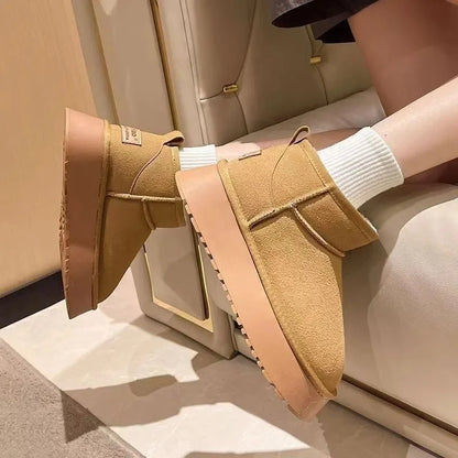 Bottes Chaudes Imperméables Femme